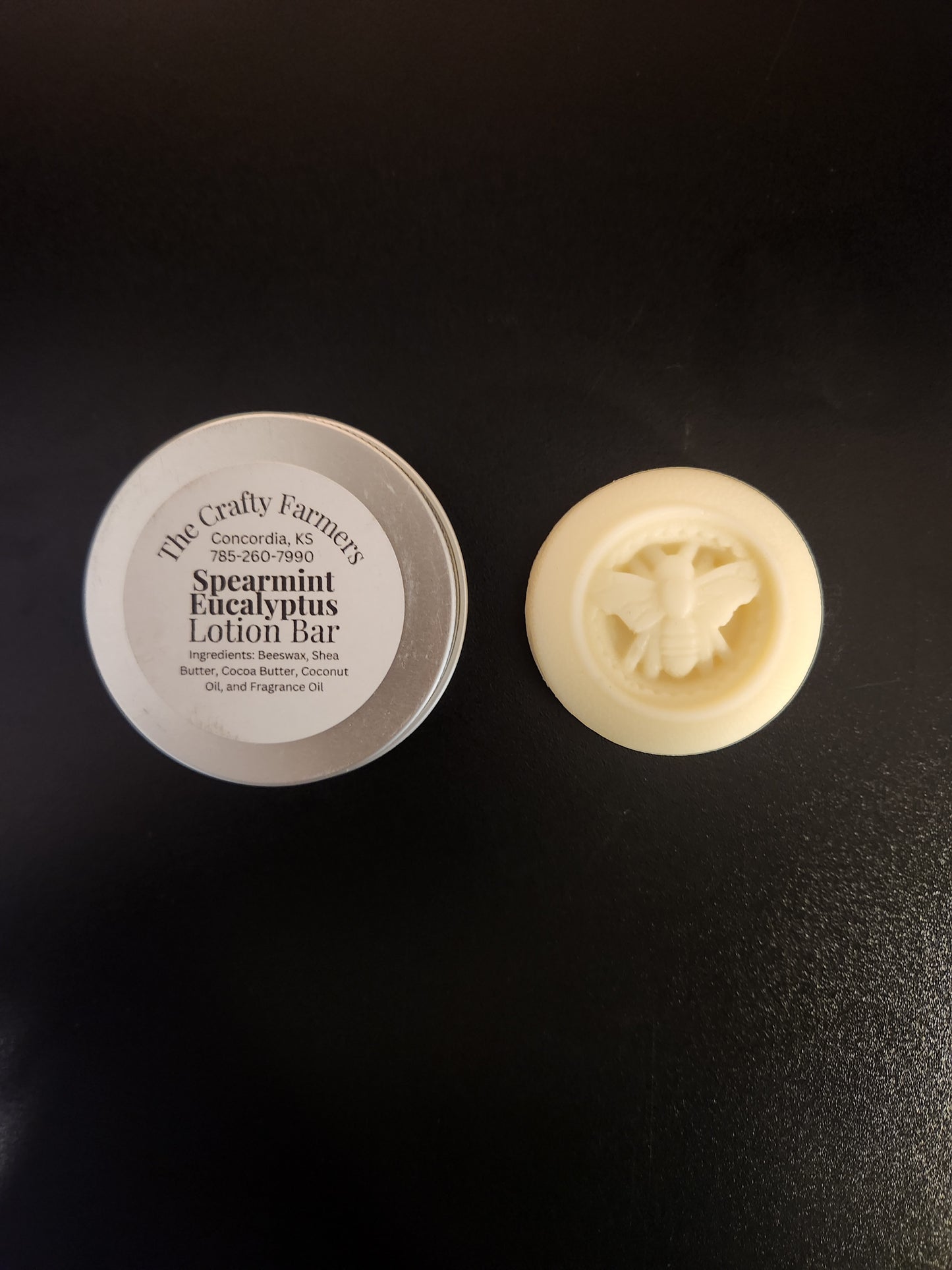 Lotion Bar- Spearmint Eucalyptus