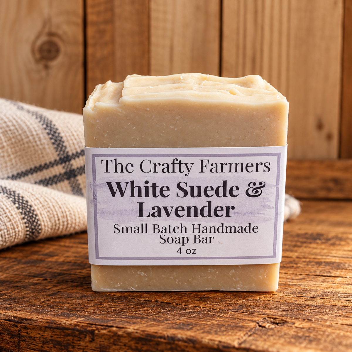 White Suede & Lavender
