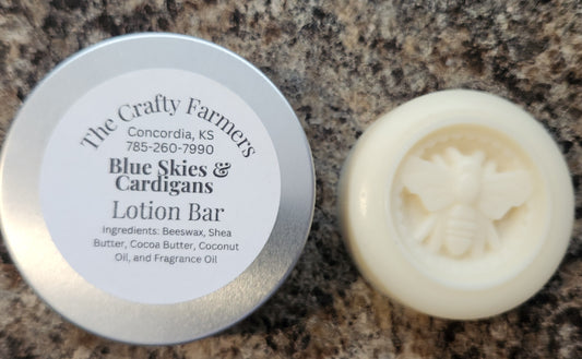 Lotion Bar- Blue Skies & Cardigans