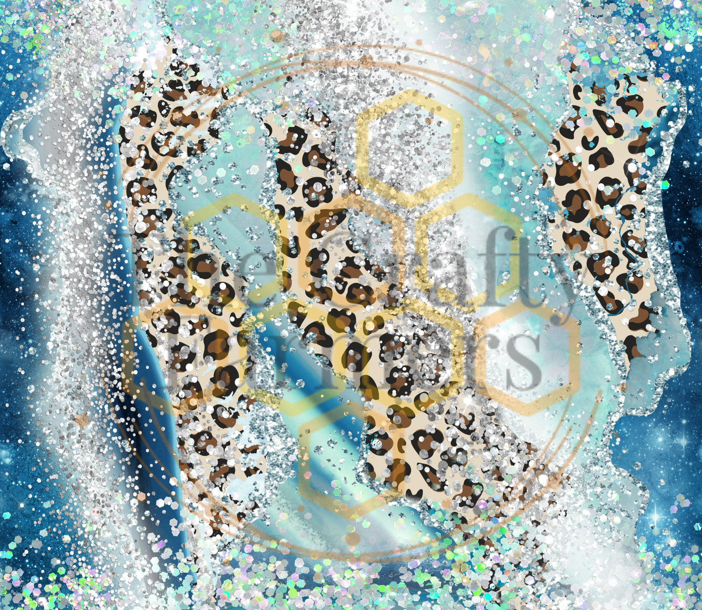 Leopard Blue