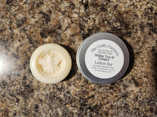 Lotion Bar- White Tea & Ginger