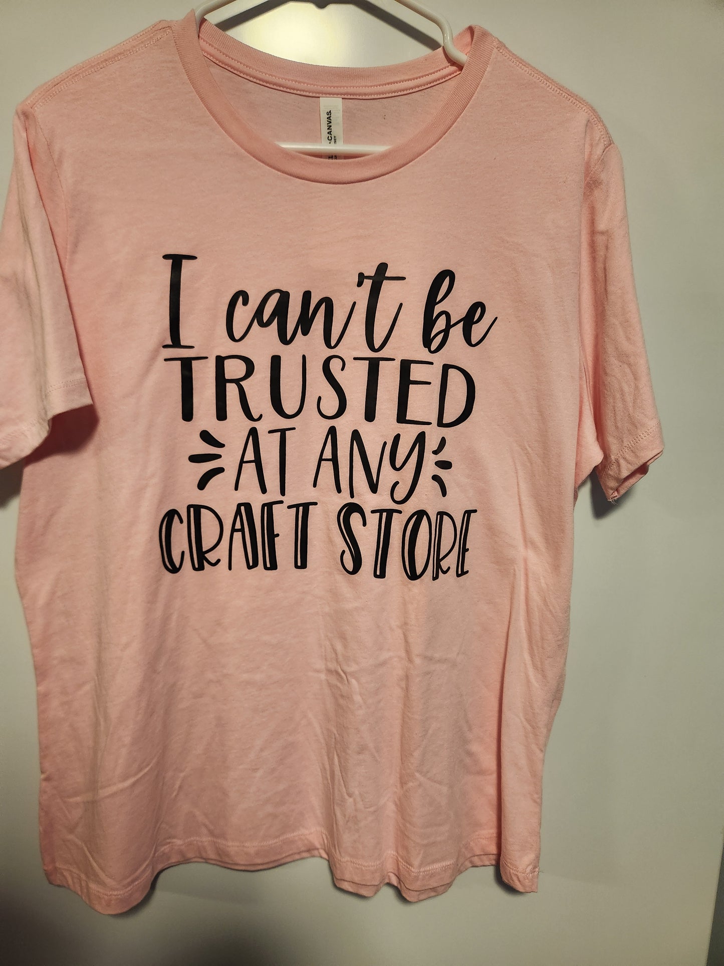 I Can't Be Trusted- Light Pink