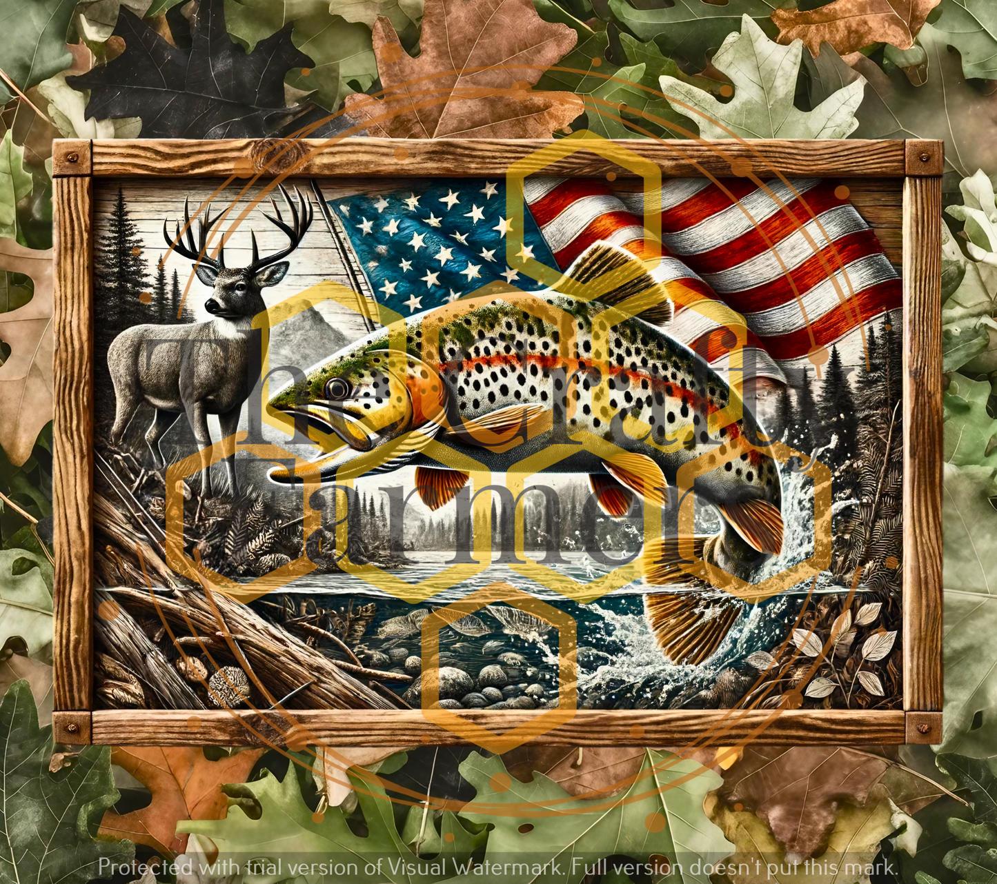 Hunting & Fishing Frame