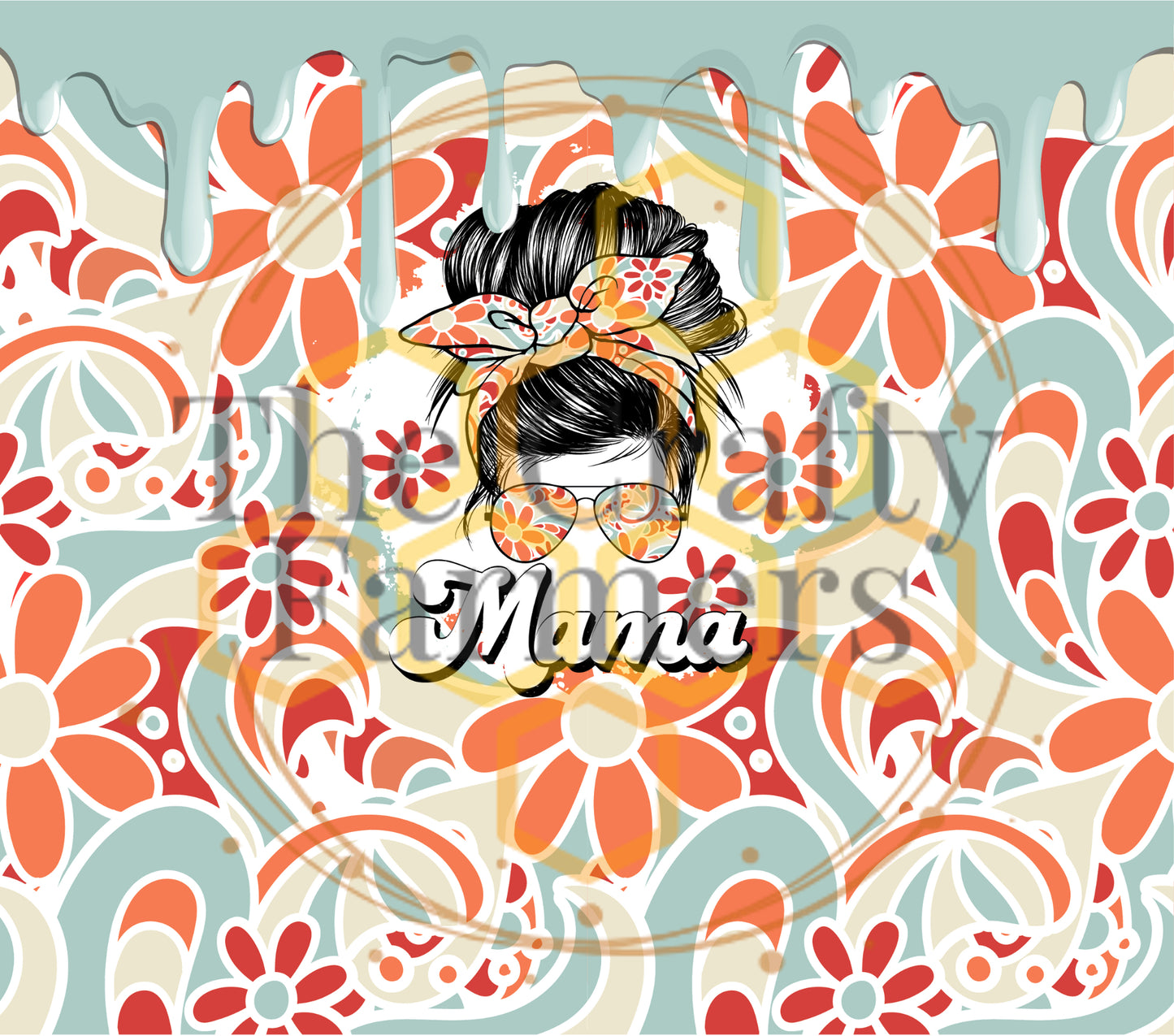 Retro Flower- Mama & Mini