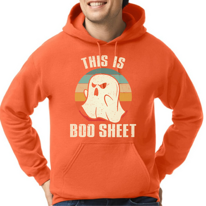 Adult Hoodie- This Is Boo Sheet