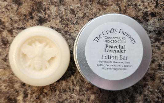 Lotion Bar- Peaceful Lavender