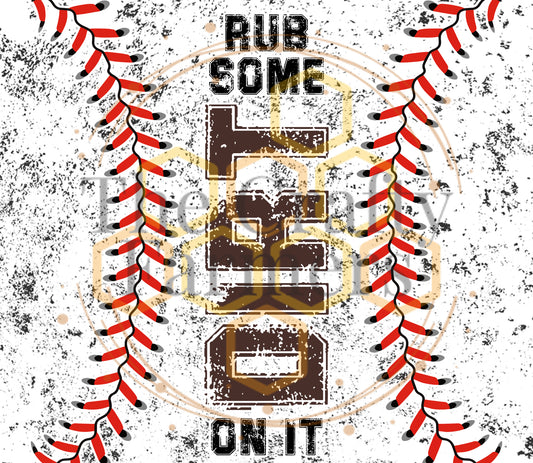 Baseball Rub Some Dirt On It