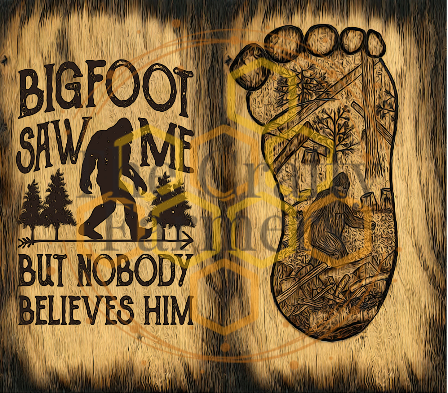 Bigfoot Saw Me